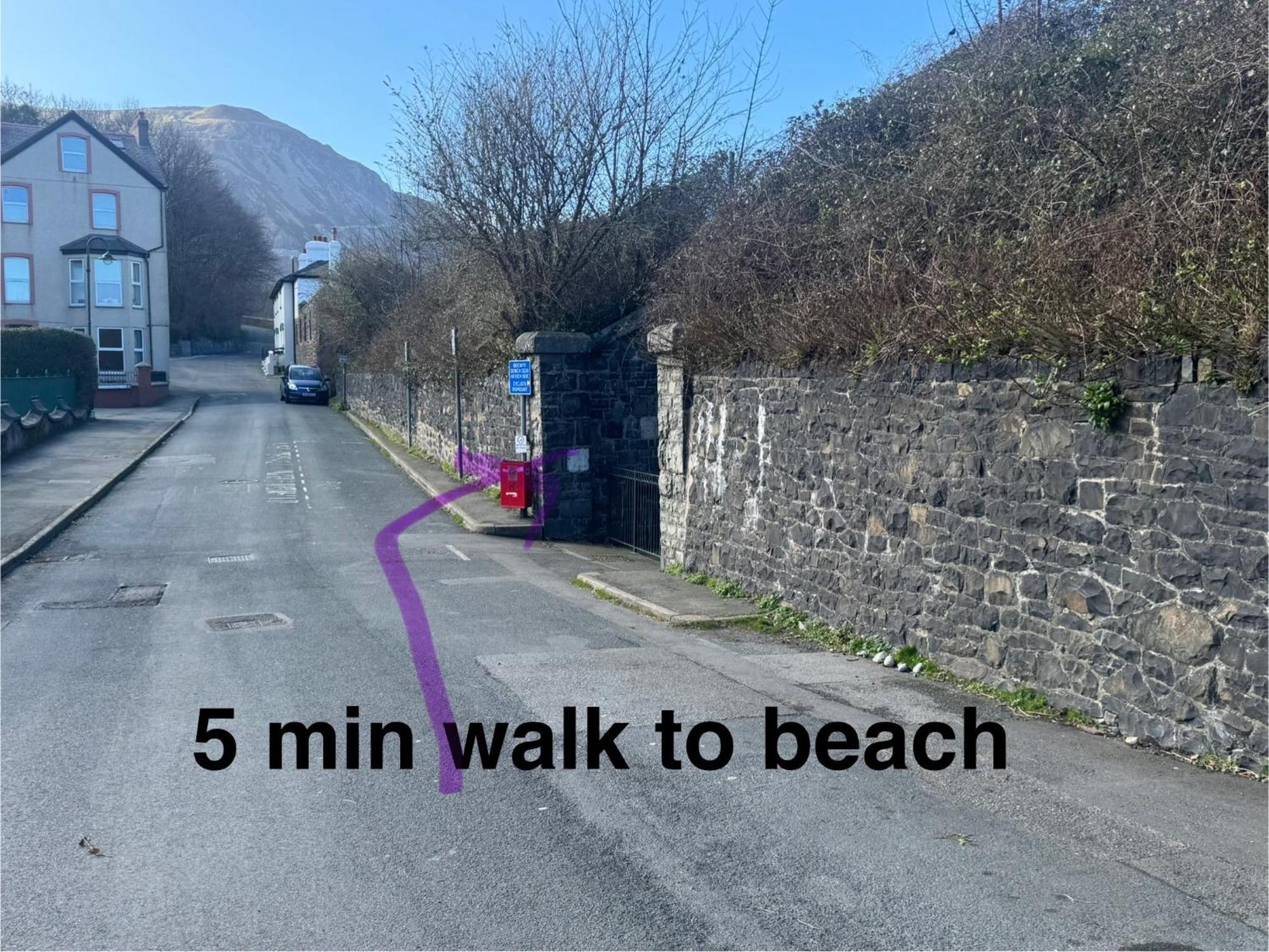Lovely New 2 Bedroom Condo With Stunning Seaviews Penmaen-mawr Extérieur photo